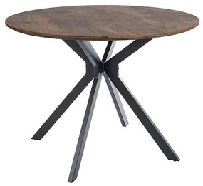 Jedálenský stôl ASTER | orech vintage 100x76 cm