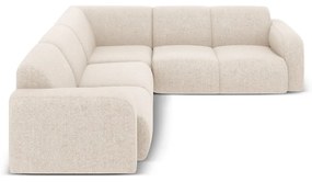 Béžová rohová pohovka (variabilná/do L) Molino – Micadoni Home