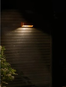 Nordlux - LED solárne svietidlo so senzorom MARCELLIO LED/5W/5V IP54 hnedá