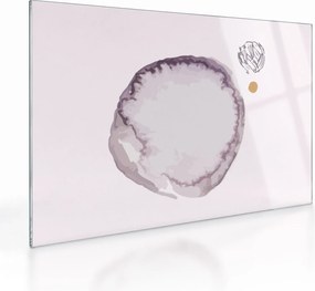 Sklenený obraz - Fialový minimalizmus N⁰4 (70x50 cm)