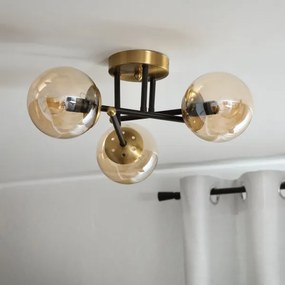 Brilagi - Prisadený luster MALIVA 3xE14/15W/230V zlatý