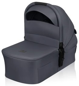 Lionelo - Kombinovaný kočík 2 v 1 AMBER PLUS Šedý grafit