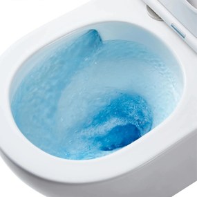 Závesná WC misa so SoftClose sedadlom REA CARTER TORNADO, prírodný mramor
