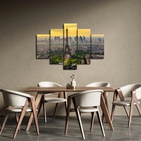 Obraz - Panoráma Paríža (150x105 cm)