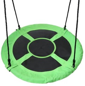 Hojdačka bocianie hniezdo zelená