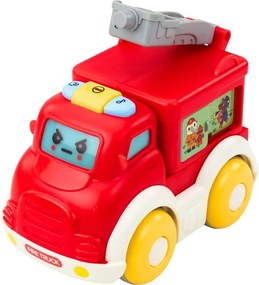 LEAN Toys Súprava mestských autíčok pre batoľatá, pohon, pohyblivé časti, svetlá, zvuky