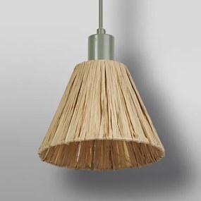 Ledvance - Luster na lanku DECOR RAFFIA 1xE27/15W/230V rafia