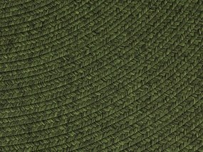 Hanse Home, Kusový koberec Braided 105554 Green kruh – na von aj na doma, 150x150 (priemer) kruh, zelená, chodba / predsieň
