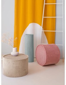 Ružový menčestrový detský puf – Wigiwama