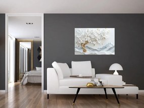 Obraz – 3D elegantný strom života (90x60 cm)