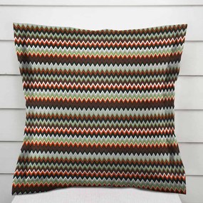 Biante Bavlnená obliečka na vankúš s lemom Sandra SA-097 Retro cik cak 40 x 40 cm