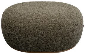 Pebble Boucle taburetka zelená