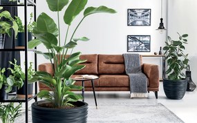 Kvetináč s vložkou FURU biely