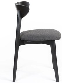 SOLAR BLACK DREVENÁ STOLIČKA S PODSEDÁKOM black