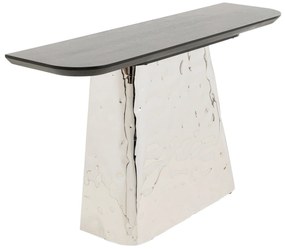 Caldera konzolový stolík strieborný 138x76 cm