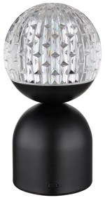 XXXLutz STOLNÁ LAMPA NA BATÉRIE, dotykový stmievač, 10,5/20 cm Globo - Interiérové svietidlá - 004558274601