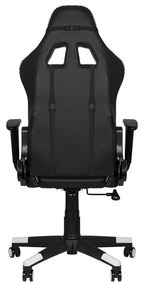 Herná stolička Premium 916 - bieločierna