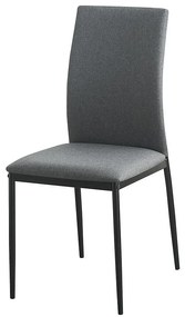 Stolička Mette 8022 sivá
