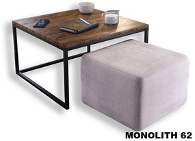 KONFERENČNÝ STOLÍK BELLA DUB STIRLING + TABURET ZAMAT