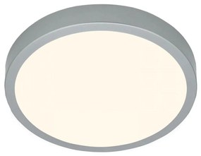 Briloner 3703-014-LED Stropné svietidlo RUNA LED/24W/230V 3000K pr.38 cm strieborná