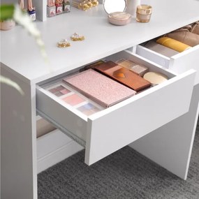 Toaletný stolík VENUS biely