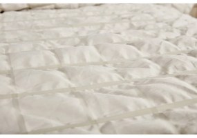 Béžové krepové obliečky na jednolôžko 140x200 cm Naomi – My House