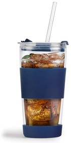 Modrý termo hrnček 600 ml Fuori – Vialli Design