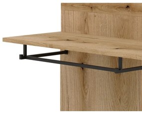 Predsieňová stena so zrkadlom SVEN hnedá/biela