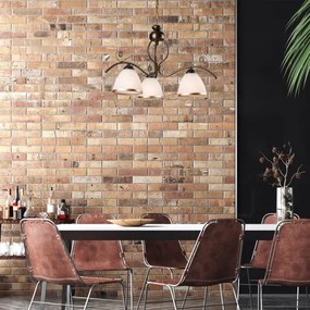 Luster na reťazi RETRO II 3xE27/60W/230V