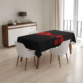 Sablio Obrus ACDC Červená ruka - 130x170 cm