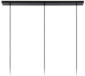 Lucide 45494/03/65 - Luster na lanku JOANET 3xE27/40W/230V čierna