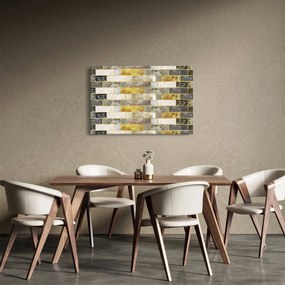 Obraz - Dekor s textúrami (90x60 cm)