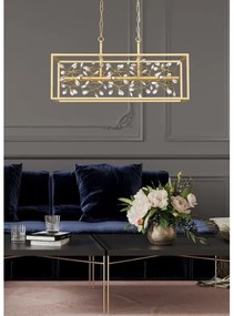 Zuma Line P0578-06C-V7V7 - Luster na reťazi SPRING 6xG9/33W/230V zlatá