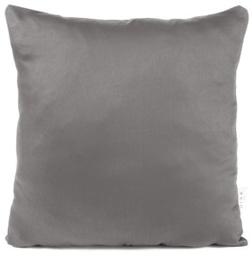 SATÉNOVÁ OBLIEČKA NA VANKÚŠ DINA 40X40 CM SIVÁ