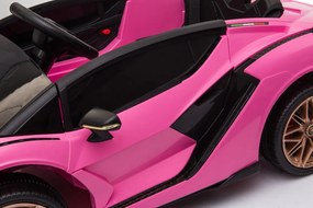 Ramiz Lamborghini SIAN Ružové vozidlo