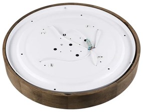 Brilagi - LED stropné svietidlo CARVALHO 4xE27/60W/230V, dub/orech, priemer 57,5 cm