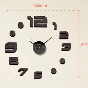 Nalepovacie nástenné hodiny, MPM 3776,90, 60cm