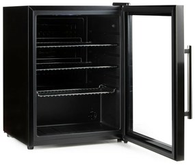 DOMO DO91609BK barová chladnička so sklenenými dverami, 60 l