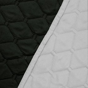 DecoKing Prehoz na posteľ Axel sivá/čierna, 170 x 210 cm, 170 x 210 cm