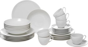 XXXLutz KOMBINOVANÝ SERVIS 30-dielne, porcelán keramika Seltmann Weiden - Jedálenské sety - 003123041702