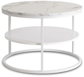 PROXIMA.store - Nadčasový okrúhly konferenčný stolík BEST FARBA: biela