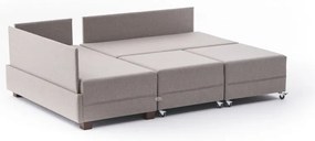 Béžová rohová pohovka (ľavý roh) Fly – Balcab Home