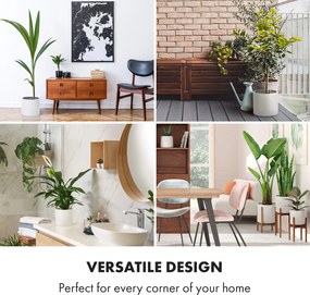 Fox & Fern Gendt, kvetináč, fiberstone, interiér/exteriér