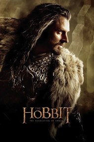 Umelecká tlač Hobbit - Thorin, (26.7 x 40 cm)
