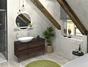 Sapho, Doska DTDL 680x18x440mm, dub strieborný