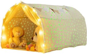 2v1 detský stan béžový