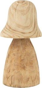 Prírodné drevená dekorácia huba Mushroom - Ø 36*60 cm