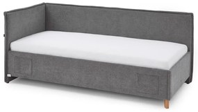 Sivá detská posteľ s úložným priestorom 90x200 cm Fun – Meise Möbel
