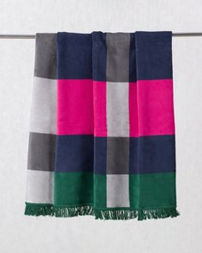Deka Cosy Home 150x200cm Leaf&amp;Fuchsia