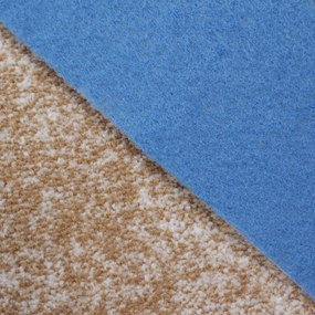 Spoltex, Metrážny koberec Milano 64 žltý, na mieru, šíře 4m,5m, žltá, filc, detská izba